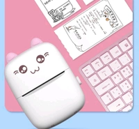 Bear-Themed Portable Thermal Printer