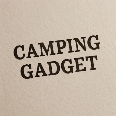 Camping gadgets