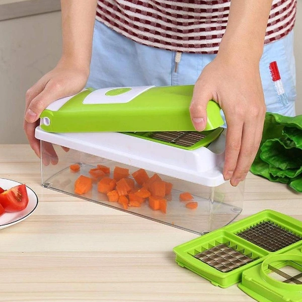13-in-1 Manual Vegetable Grater, Chopper, and Slicer BX2489