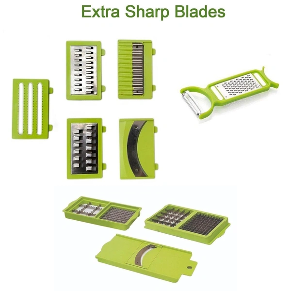 13-in-1 Manual Vegetable Grater, Chopper, and Slicer BX2489