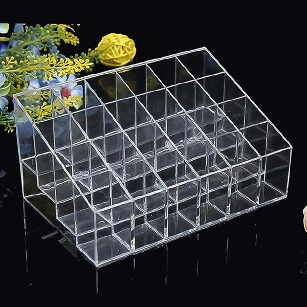 24 Hole Stand Trapezoid Holder Makeup Brushes Set Lipstick Holder Case Tools (1 Pc) BX13784
