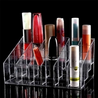 24 Hole Stand Trapezoid Holder Makeup Brushes Set Lipstick Holder Case Tools (1 Pc) BX13784