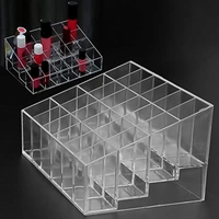 24 Hole Stand Trapezoid Holder Makeup Brushes Set Lipstick Holder Case Tools (1 Pc) BX13784
