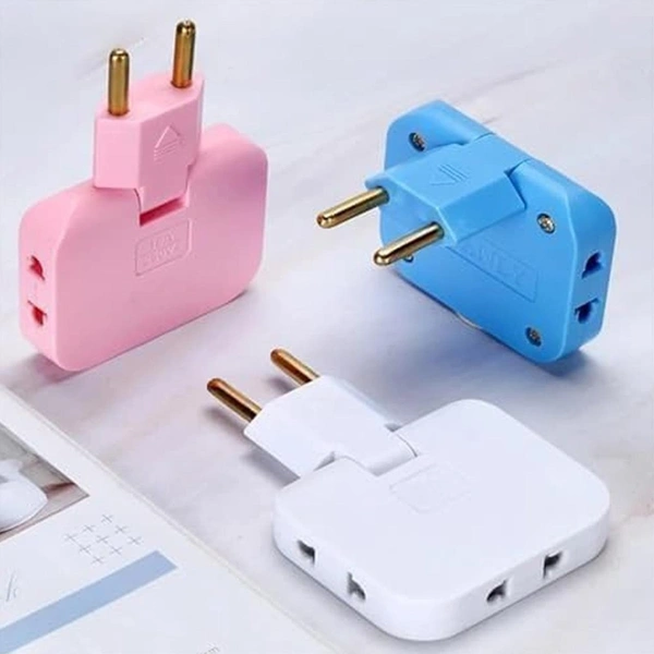 3-in-1 Foldable Wall Plug Adapter – Universal Socket Converter BX7219