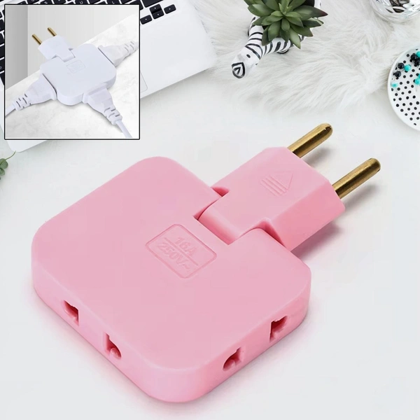 3-in-1 Foldable Wall Plug Adapter – Universal Socket Converter BX7219