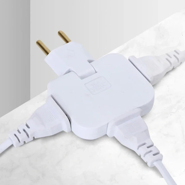 3-in-1 Foldable Wall Plug Adapter – Universal Socket Converter BX7219