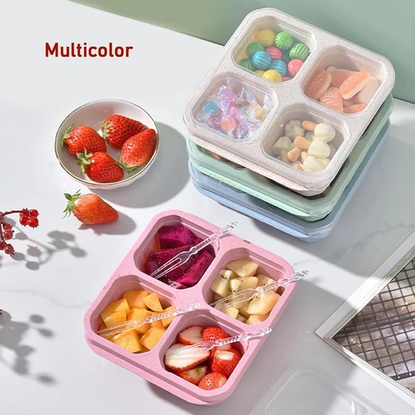 4 Compartment Food Storage Containers (1 Pc) BX12105
