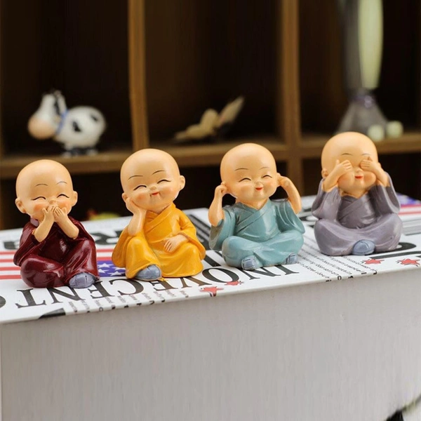 Baby Buddha 4-Piece Showpiece Set-BX4781