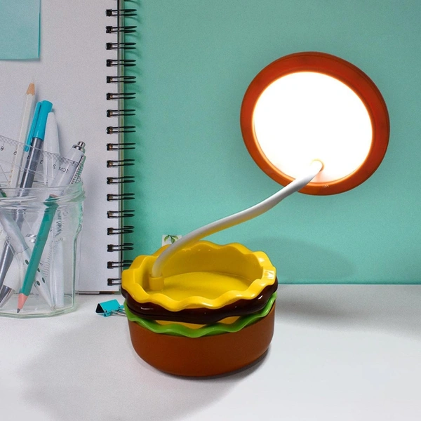 Burger Delight Folding LED Night Lamp BX13406