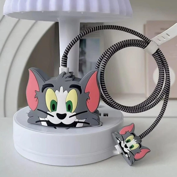 Cartoon Character Silicon Charger Case Cover For iP 18-20W (Mix Design / 1 Pc) BX13262