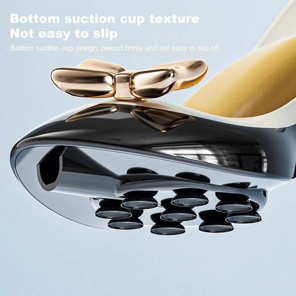 Creative High Heels Soap Box – Self-Draining Suction Cup Soap Holder for Bathroom and Kitchen BX18835