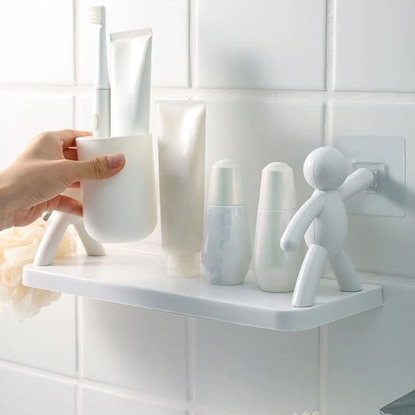 Cute Floating Wall Shelves - Stylish & Space-Saving ( 2 pc) BX9271