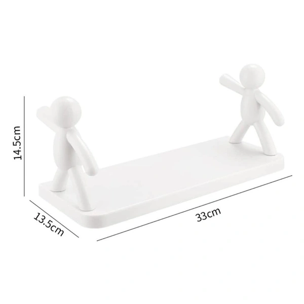 Cute Floating Wall Shelves - Stylish & Space-Saving ( 2 pc) BX9271