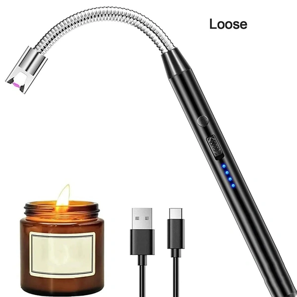 Electronic Smoking Plasma Lighters for Multipurpose Like Candles Grill BBQ (1 Pc / Loose / Mix Color) BX10355