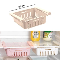 Fridge Organizer Drawer - Adjustable Fridge Storage Basket (4pc Set) BX0113