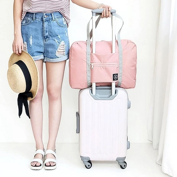 Large Capacity Foldable Waterproof Travel Bag (1 Pc, Mix Color) BX18582