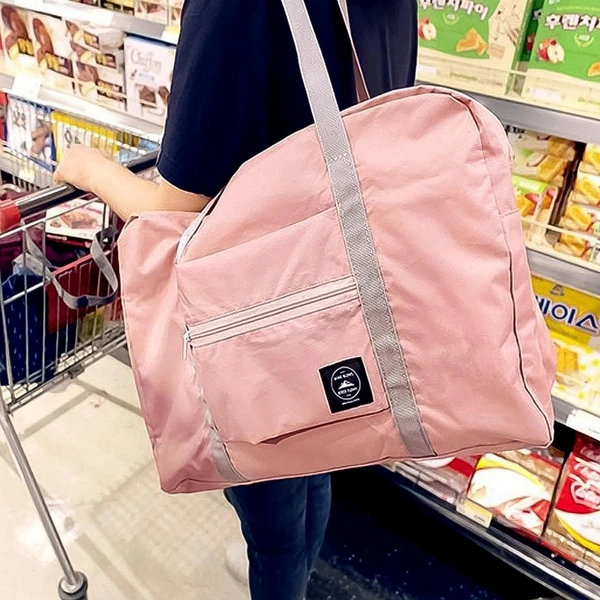 Large Capacity Foldable Waterproof Travel Bag (1 Pc, Mix Color) BX18582