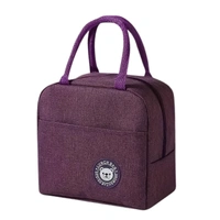 Lunch Box Bag for Women Men Insulated Lunch Bag With Zipper (1 Pc) BX8915