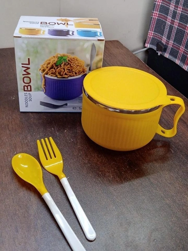 Maggie Bowl with Lid & Handle – Perfect for Breakfast & Meals BX2933