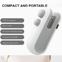 Mini Bag Sealer | 2-in-1 Heat Sealer & Cutter | USB Rechargeable - BX17865