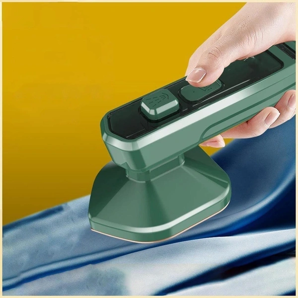 Mini Steamer & Iron: 2-in-1 Portable Travel-Friendly Garment Steamer BX0312