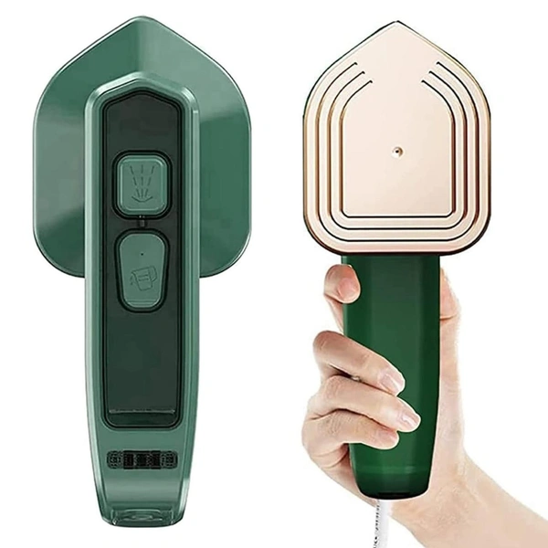 Mini Steamer & Iron: 2-in-1 Portable Travel-Friendly Garment Steamer BX0312