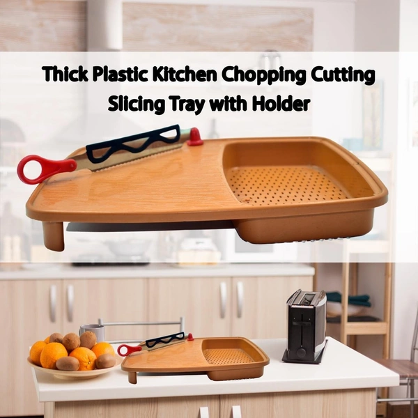 Multi-Functional Cutting & Chopping Board with Drain Basket! BX2103