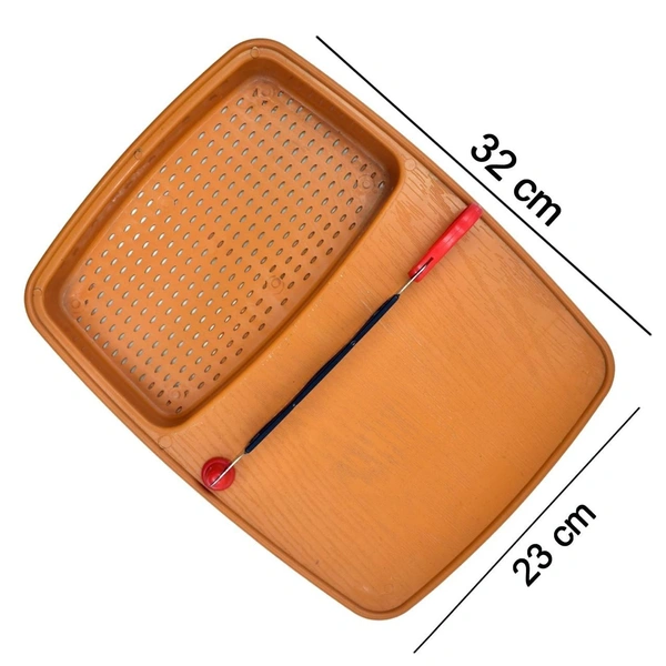 Multi-Functional Cutting & Chopping Board with Drain Basket! BX2103