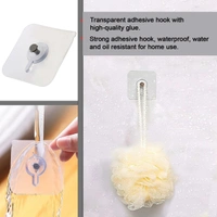 No-Drill Multipurpose Adhesive Wall Hooks – Secure & Damage-Free Hanging (Pack of 10) BX15787)