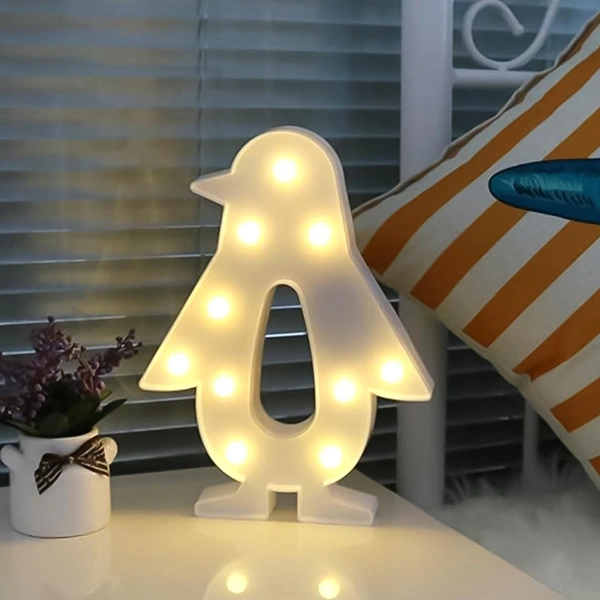 Penguin Shaped Light LED Light Kids Room (1 Pc / Battery Not Included) BX6900