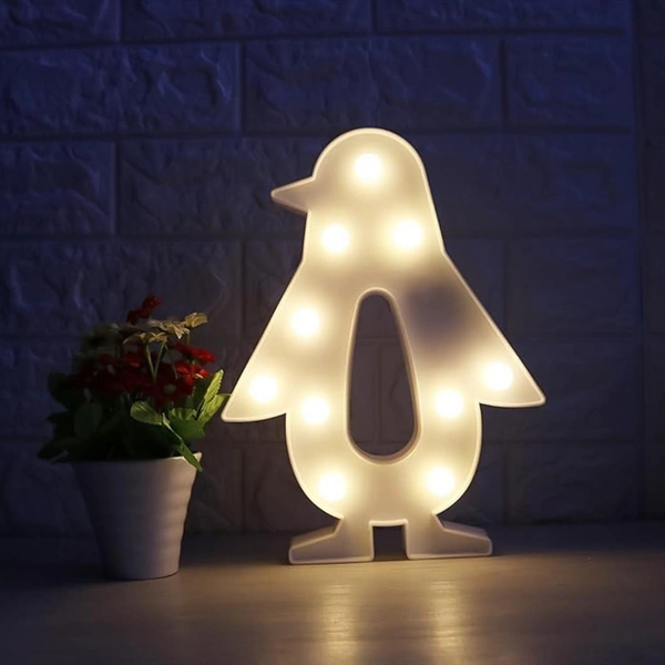 Penguin Shaped Light LED Light Kids Room (1 Pc / Battery Not Included) BX6900