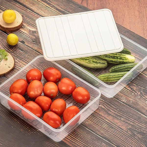 Plastic Food Storage Container for Fridge (3 Pcs Set) BX5637