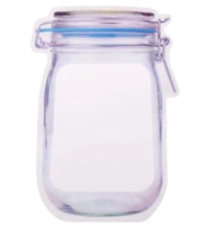 Reusable Airtight Mason Jar Zipper Bag – 1000ml BX1075