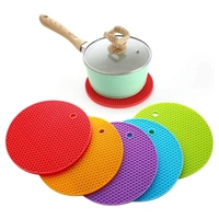 Silicone Trivet for Hot Dishes & Pots – Heat-Resistant Hot Pads (Pack of 2) BX4913