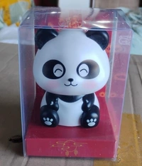Solar-Powered Moving Head Panda – Adorable Car & Home Decor BX18338
