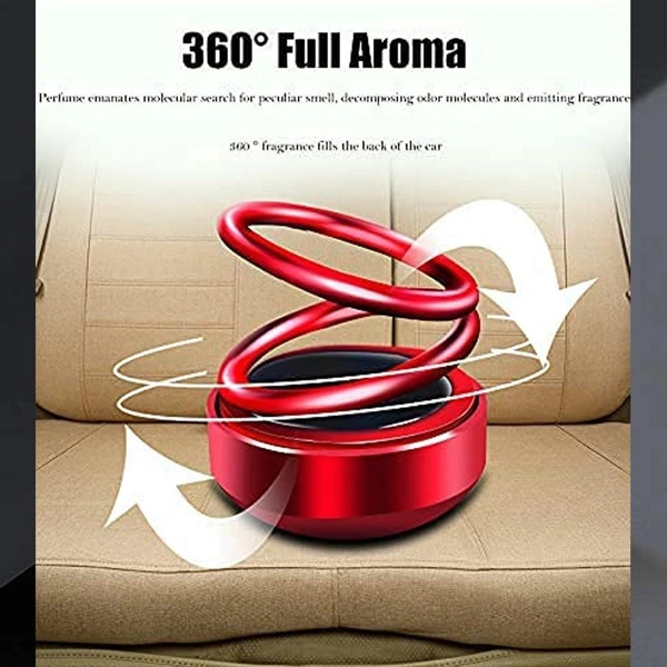 Solar Car Aroma Diffuser 360° Rotating Design, Air Freshener for Car, Home, Office BX6319