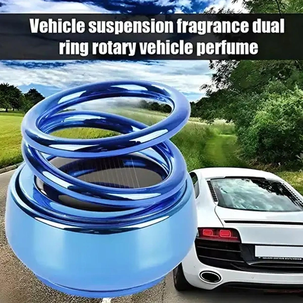Solar Car Aroma Diffuser 360° Rotating Design, Air Freshener for Car, Home, Office BX6319