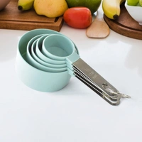 Stainless Steel & Plastic Measuring Cups (5-Piece Set) -BX12114