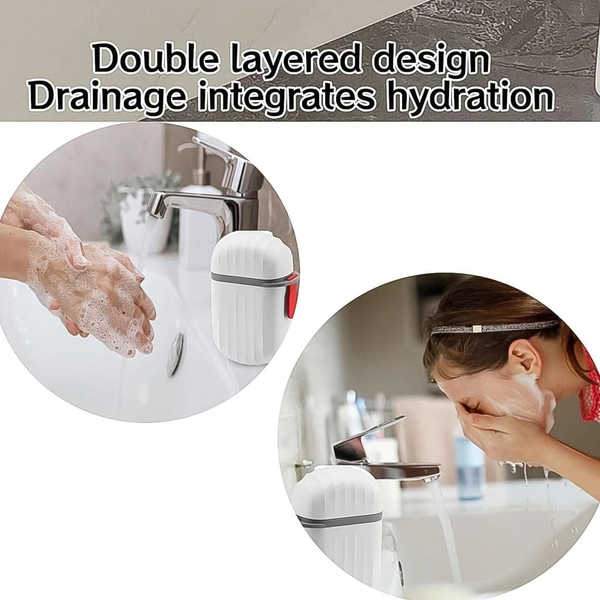 Stylish and Practical Soap Holder for Travel  Soap Box With Secure Seal and Non Leak Design Stylish Soap Box for Home, Bathroom, Hiking, Travel, Camping Capsule Soap Box (1 Pc) BX17895