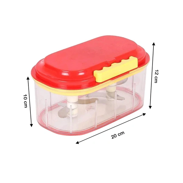 Twin-Blade Manual Cutter for Fruits and Vegetables BX0071