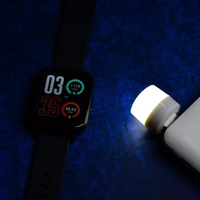 USB LED LAMP Night Light, Plug in Small Led Nightlight Mini Portable for PC and Laptop Pack of 3) BX6293