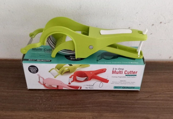 Vegetable Cutter with Peeler – Multi-Function Kitchen Tool BX0158