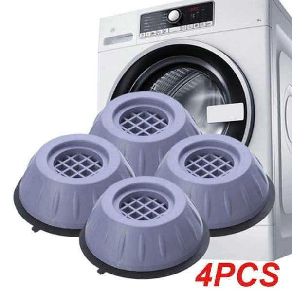 Washer & Dryer Anti-Vibration Pads (Set of 4) – Noise & Shock Absorber BX4657