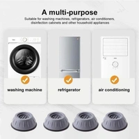 Washer & Dryer Anti-Vibration Pads (Set of 4) – Noise & Shock Absorber BX4657
