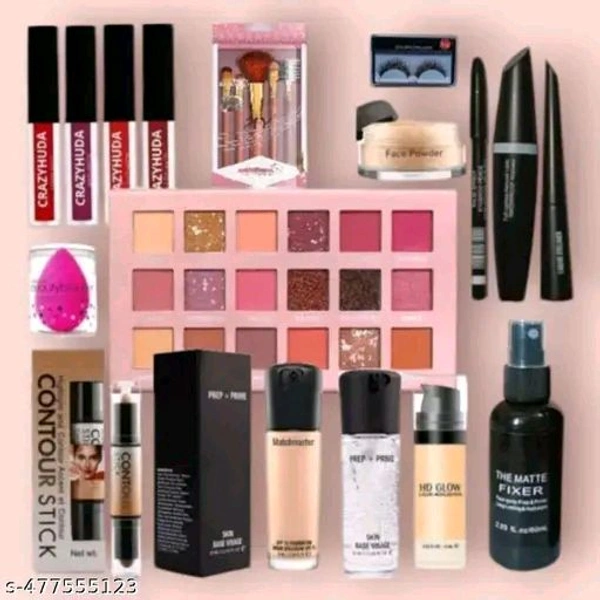 HD Waterproof Makeup Kit Combo For Women & Girls All Products In 1 Kit Set Of-15