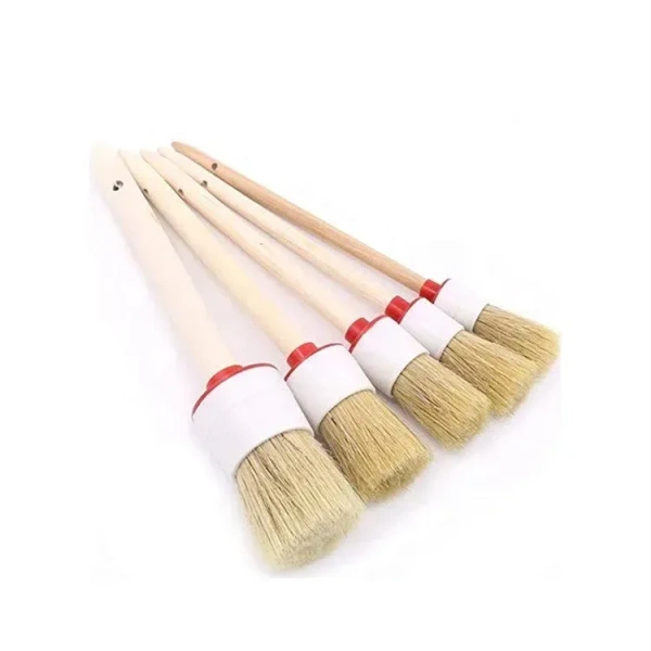 DETROMOTIVE - VIBERIS- SET OF 5 PCS WOODEN BRUSH