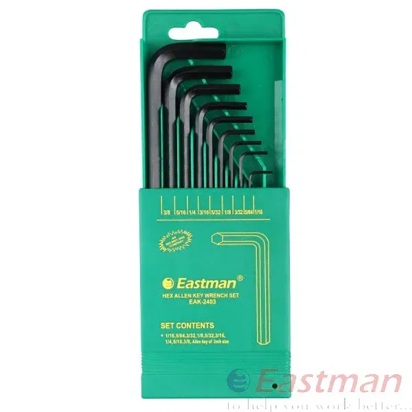ESTMAN Eak-2403 Hez Allen Key Set Short 9P