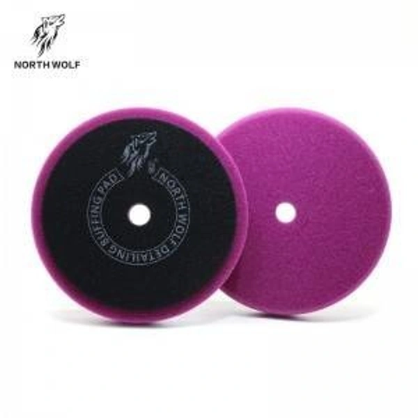 DETROMOTIVE - RO FOAM BUFFING PAD PURPLE 6'INCH