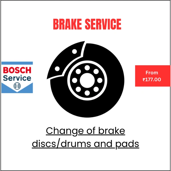 BOSCH AUTHORISED MULTI BRNAD CAR SERVICE Brake Service - 