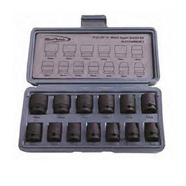 Blue Point BLPATSIMM3813 Impact Socket Set 3/8" Drive, 13pcs Set